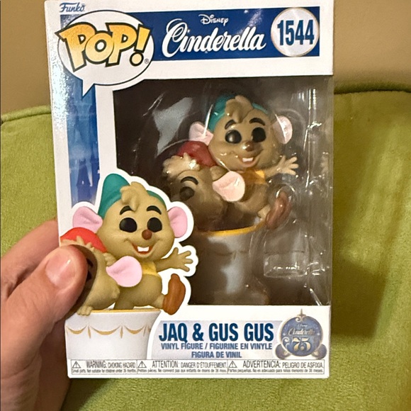 Funko Pop Disney: Cinderella's 75th Anniversary - Jaq and Gus Gus - Picture 4 of 9